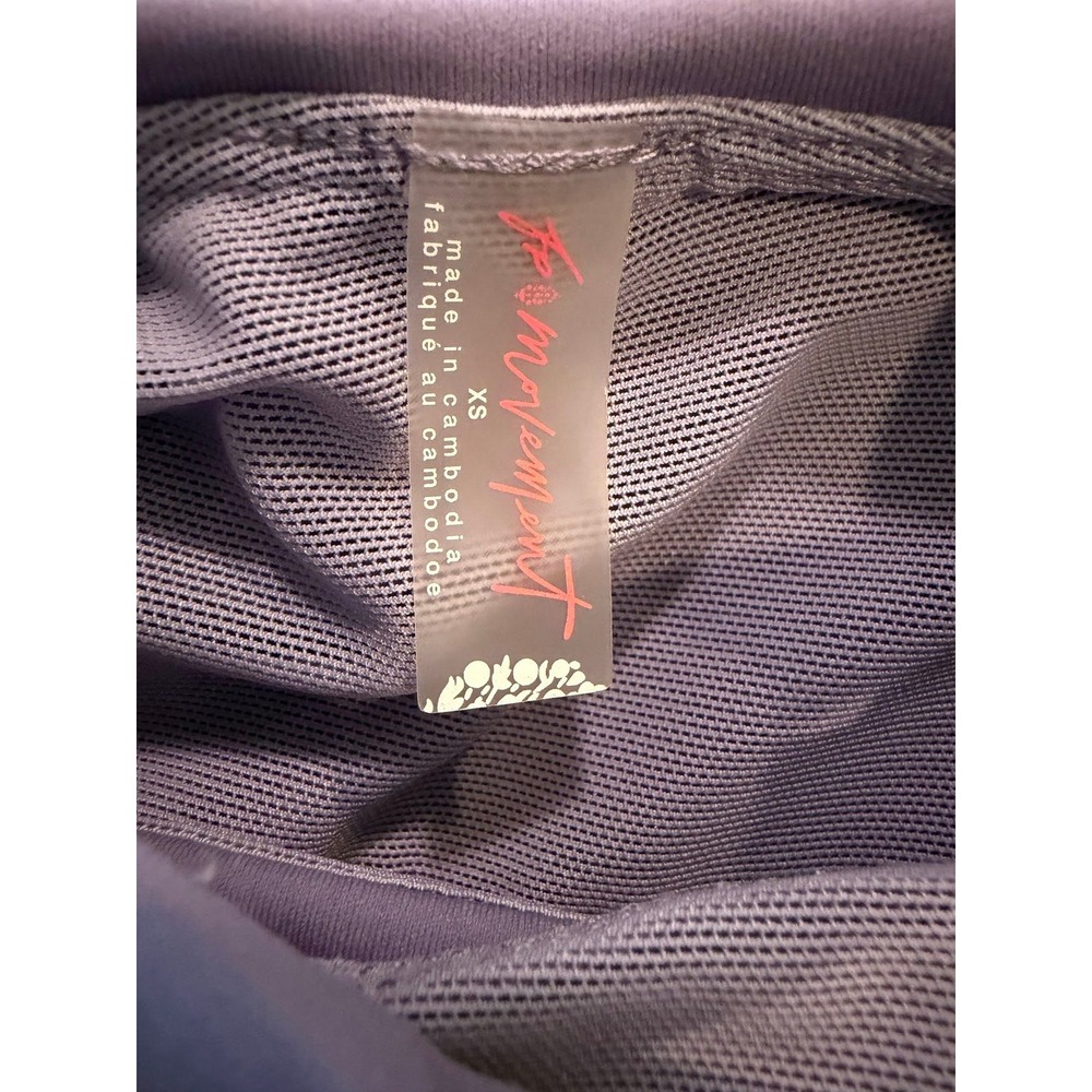 Free People Movement Righteous Runsie Romper Size XS Lavender Purple - Picture 4 of 4